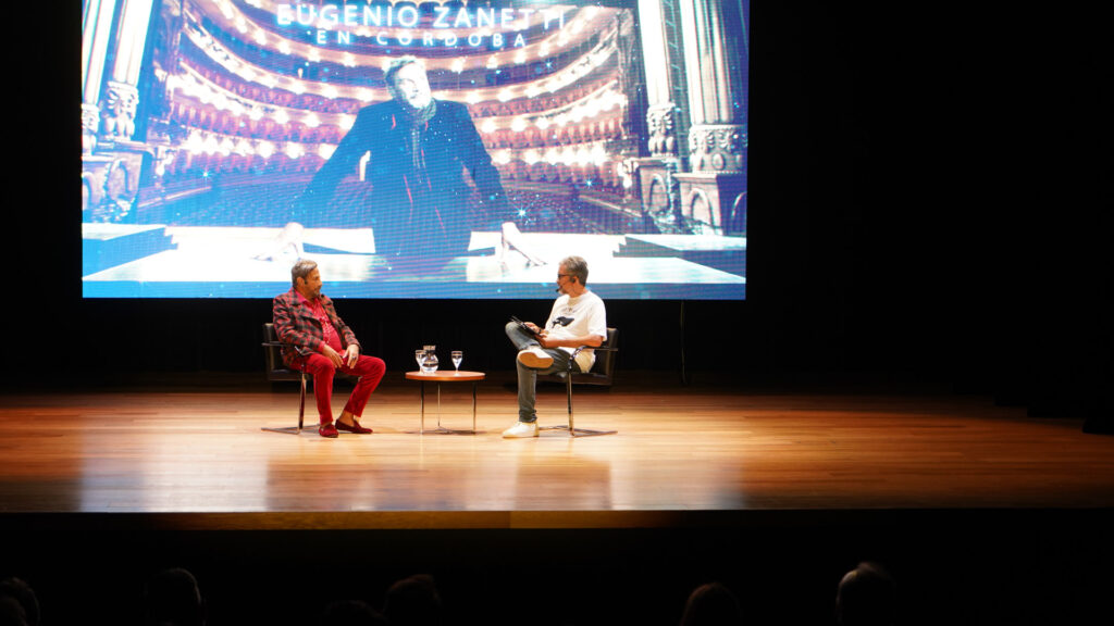 Homenaje a Eugenio Zanetti en el Comedia