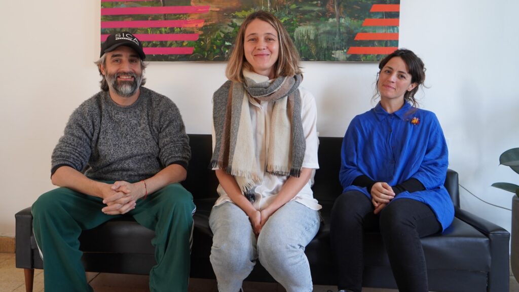 Tomás Alzogaray Vanella, Paz Bloj y Ana Comes