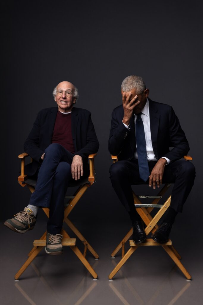 Larry David Barack Obama